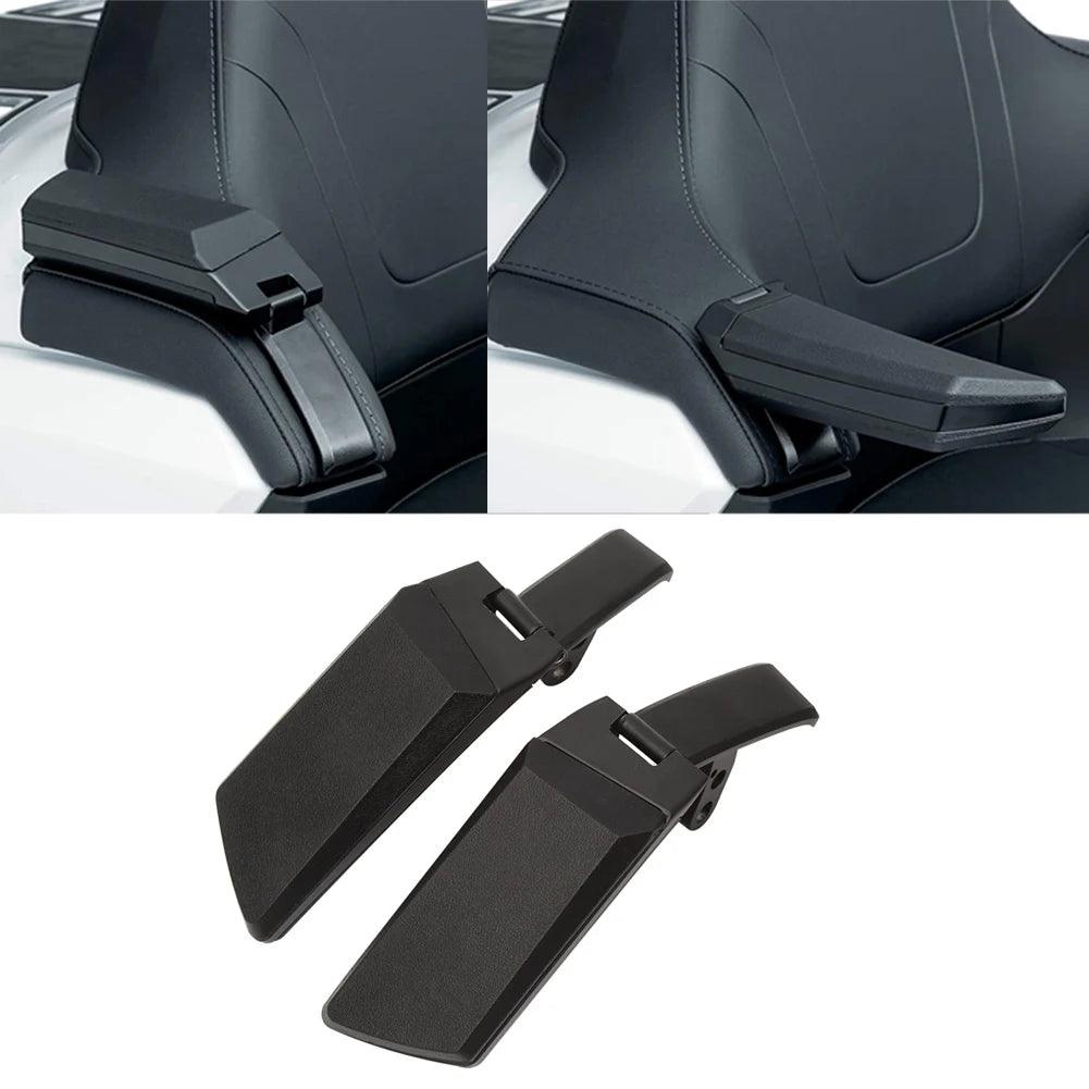 Motorcycle Left & Right Rear Passenger Adjustable Armrests For Honda Goldwing GL1800 Tour 2018-2021 2020 2019 - RPM Rivals