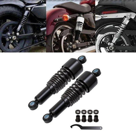 Motorcycles  267MM 10.5" Rear Shocks Absorber Suspension For Harley Touring Sportster Honda Yamaha Suzuki Kawasaki - RPM Rivals