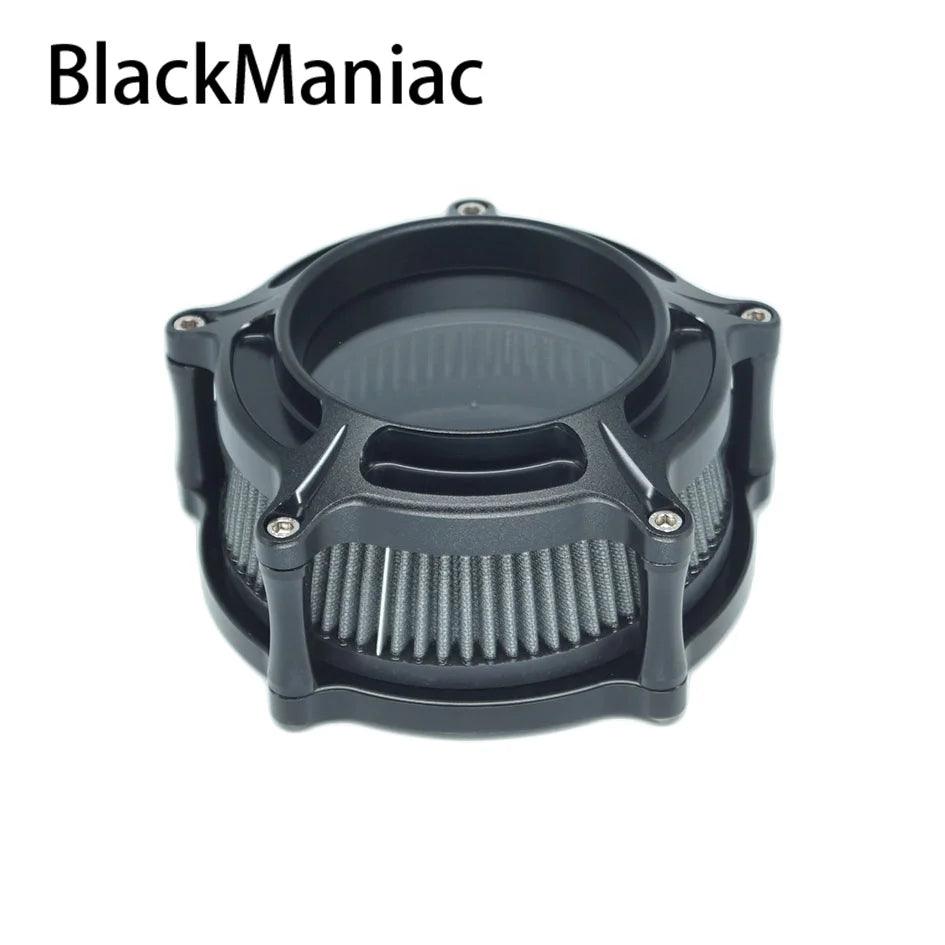 RSD Turbine Clarion Air Cleaner Matte Black Intake Filter For Harley Sportster Iron Softail FXSTF Touring FLHRC FLHTC Dyna FXDC - RPM Rivals