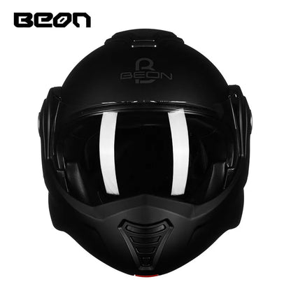 خوذة دراجة نارية قابلة للطي خوذة كاملة الوجه معتمدة من ECE BEON B702