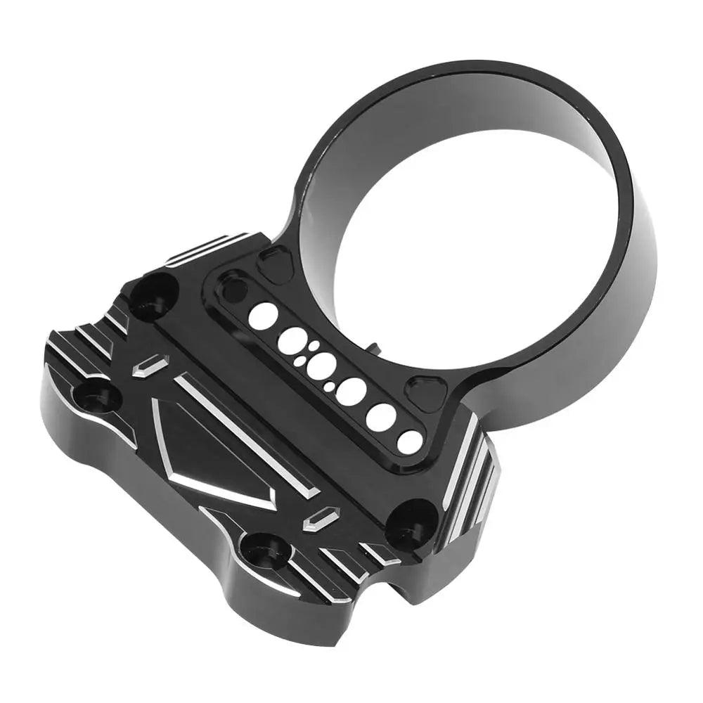 Motorcycle Black CNC Aluminum Instrument Bracket For Harley Sportster Iron XL883 Custom Low 1200 48 72 - RPM Rivals