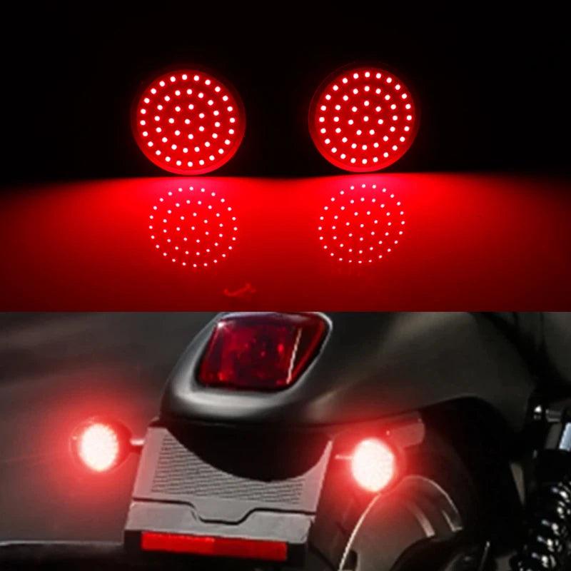 LED Turn Signal &DRL Red LED Tail running lights Bulbs For Harley Davidson Touring Electra Glide Road King Motorcycles - RPM Rivals