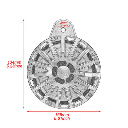 Motorcycle CNC Horn Cover Horn Assembly Loudspeaker Chrome For Harley Sportster XL 2007-2018 Touring Electra Glide Ultra Classic