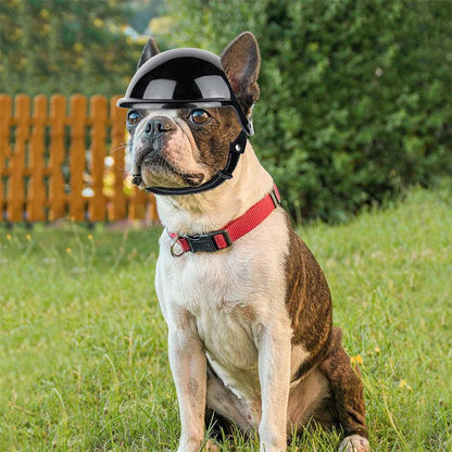 Cool Pet Dog Safety Helmet for Small Medium Dogs French Bulldog Doberman Pinscher Adjustable Motorcycle Helmets Pet Accessories - RPM Rivals