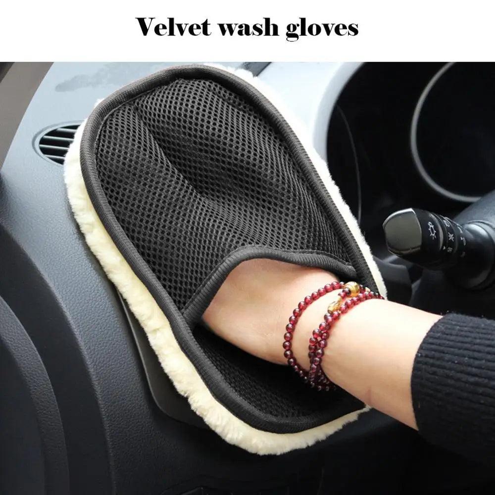 Car Wash Kit Car Detailing Brush Mixed Fiber Plastic Handle Automotive Detail Brushes for Cleaning Wheels Engine Interior - RPM Rivals