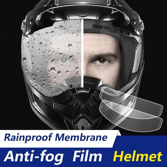 Helmet Motorcycle Accessories Anti-fog Rainproof Nano Coating Sticker Film for Motorrad Helm Pinlock Helmet Ears Casque Cross - RPM Rivals