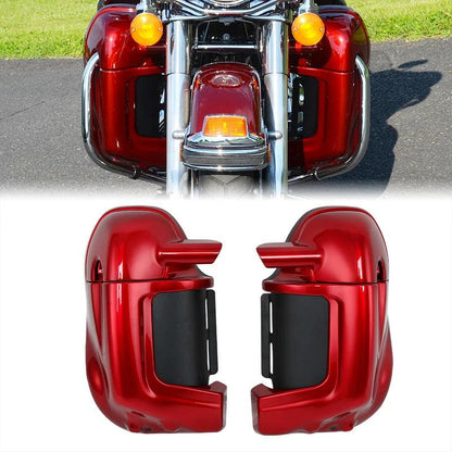 Motorcycle Lower Vented Leg Fairings Cap Glove Box For Harley Touring Road King Street Electra Glide 1983-2013 - RPM Rivals