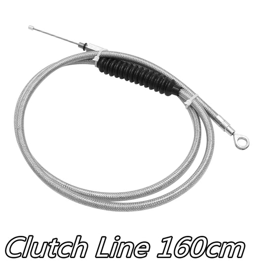 Motorcycle 140cm 160cm 180cm Clutch Cable For Harley Touring Electra Street Road Glide Road King Sportster XL1200 Iron 883