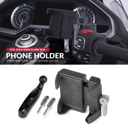 For HONDA Gold Wing GL 1800 GL1800 F6B DCT 2018 2019 2020 2021 2022 2023 2024 GPS Phone Holder Navigation Support Bracket