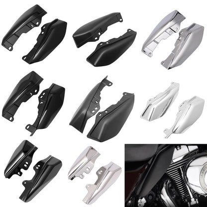 Motorcycle Mid-Frame Air Deflector Under Seat Engine For Harley Touring Street Electra Glide CVO Road King FLHR FLHX 2001-2022 - RPM Rivals