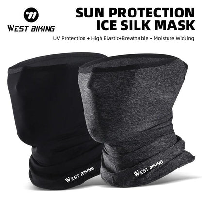 WEST BIKING Summer UV Protection Cycling Scarf Bicycle Face Mask Running Headbands Men Motorcycle Bandana Cooling Sport Gear - RPM Rivals