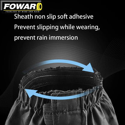 Motorcycle Shoe Covers Moto Protection Waterproof Footwear Boots Rain Snow Non-Slip Scooter Dirt Pit Motorbike Accessories M-L - RPM Rivals