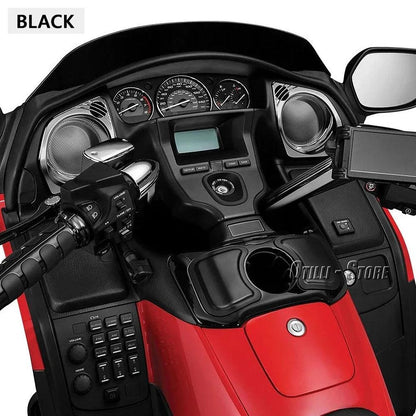 Motorcycle Accessories Glove Box Cubby Storage Box with Cup Holder For Honda Goldwing GL 1800 GL1800 Gold Wing F6B 2012-2017