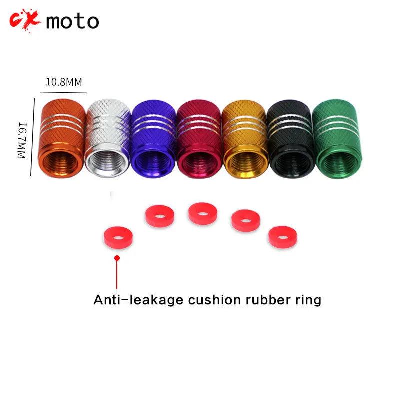 For HONDA Gold Wing 1800 GL1800 GL 1800 2001-2020 Motorcycle Tire Valve Air Port Stem Cover Cap Plug CNC Aluminum Accessories - RPM Rivals