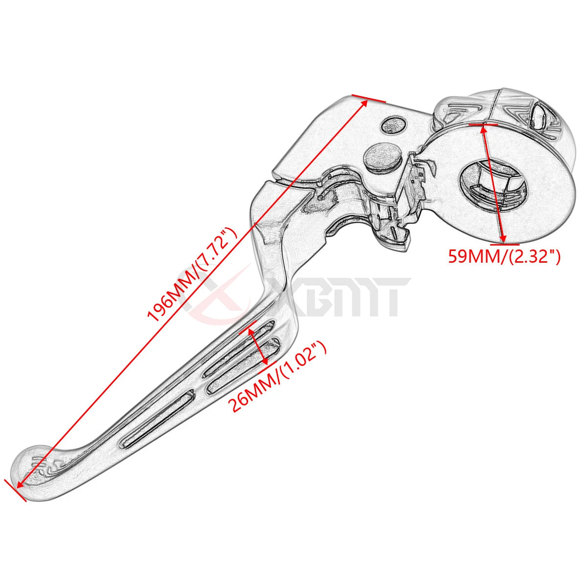 Clutch Lever Mount Bracket For Harley Sportster 883 1200 Dyna Fat Bob Wide Glide Softail Road King Electra Glide