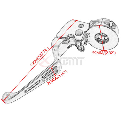 Clutch Lever Mount Bracket For Harley Sportster 883 1200 Dyna Fat Bob Wide Glide Softail Road King Electra Glide