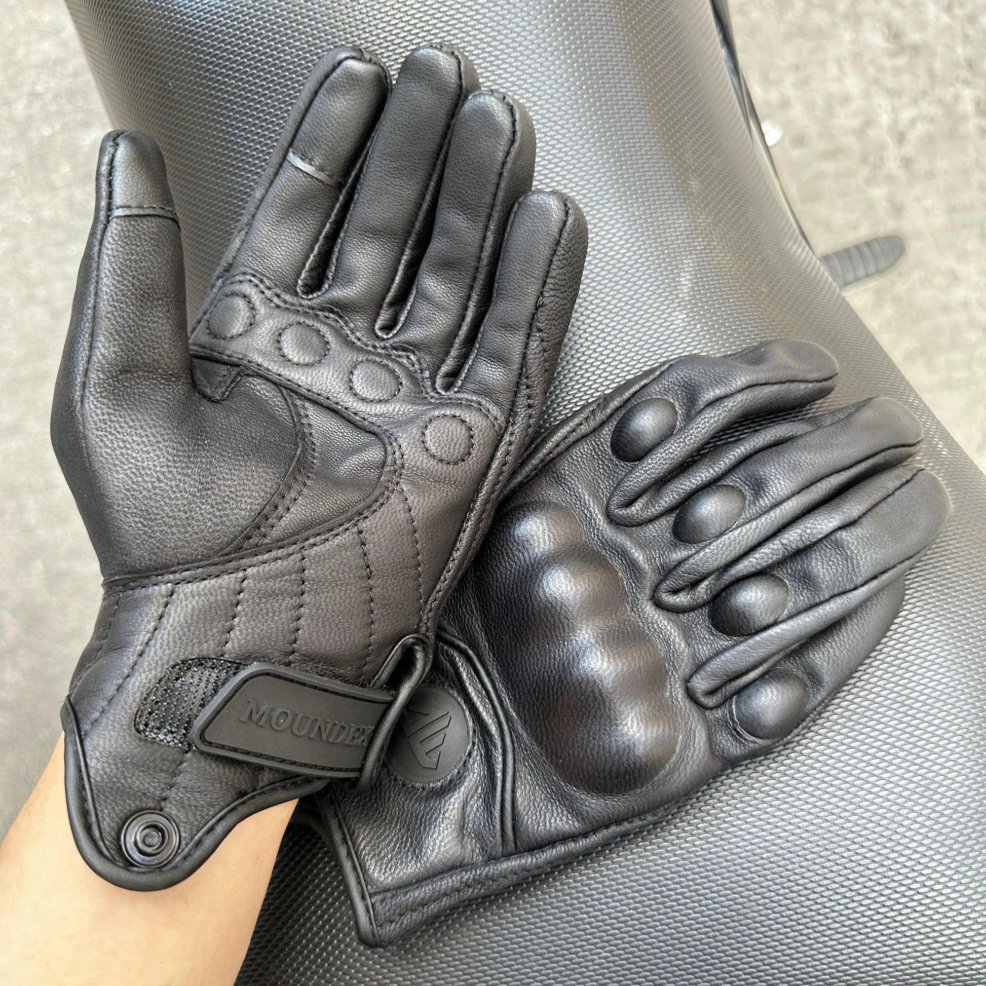 Motorcycle Gloves Men Women Moto Leather Cycling Winter Glove Motorbike Motorcross ATV Motor New S-3XL XXL Bicycle Protection - RPM Rivals