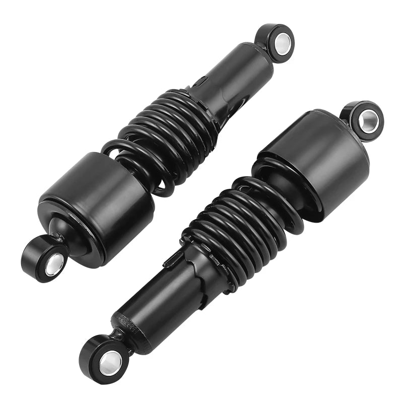 Rear Shock Absorbers Adjustable Suspension Shocks Spring for Harley Sportster 883 1200 Touring Road King 267mm