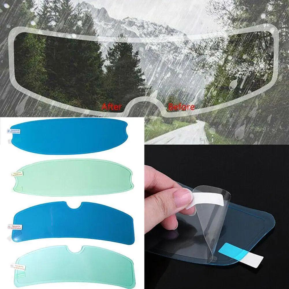 Universal Helmet Clear Anti-Fog Patch Film Rainproof Lens Film For Motorcycle Visor Clear Fog Resistant Moto Racing Accessories - RPM Rivals