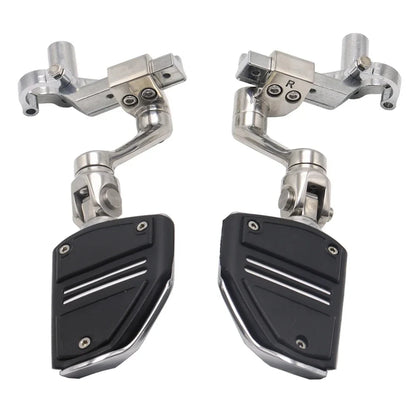 For Honda GoldWing GL1800 Accessories 3-Way Adjustable Highway Peg Mounts Gold Wing1800 Motorcycle Engine Guard Bar Cruise Pedal