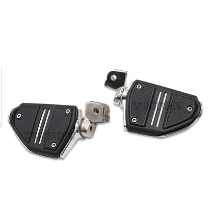 Motorcycle 3-Way Adjustable Highway Foot Pedal Peg Mounts For Honda GL1800 Goldwing Tour DCT Airbag 1800 F6B