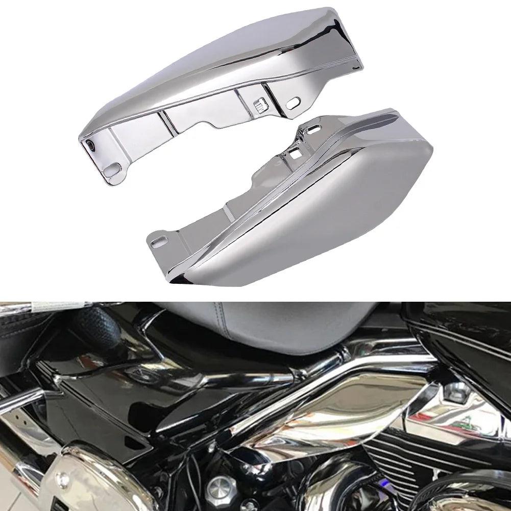 Motorcycle Mid-Frame Air Deflector Under Seat Engine For Harley Touring Street Electra Glide CVO Road King FLHR FLHX 2001-2022 - RPM Rivals