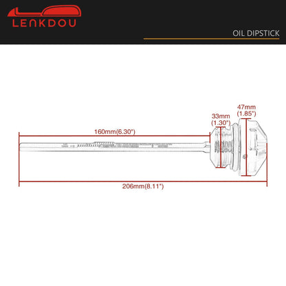 Motorcycle Oil Dipstick Black Chrome For Harley Touring Road King Electra Street Road Glide 2017-2024 Moto Accessories Aluminum - RPM Rivals