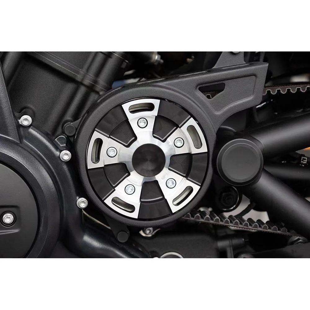 For RH1250s Sportster S 1250 RH975 Nightster 975 2022 2021 Motorcycle Front Black Drive Pulley Engine Upper Cover Sets - RPM Rivals