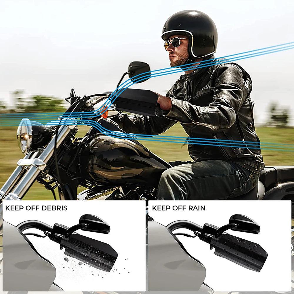 Hand Guard Motorcycle For Road Glide For Sportster For Electra Street Glide 2007-2020 Touring Hand Protector Handguard Handlebar - RPM Rivals