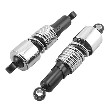 Rear Shock Absorbers Adjustable Suspension Shocks Spring for Harley Sportster 883 1200 Touring Road King 267mm