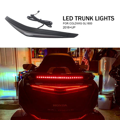 NEW Motorcycle Accessorie LED Trunk Light Chrome or Black For Honda Goldwing Gold Wing GL 1800 GL1800 2018 2019 2020