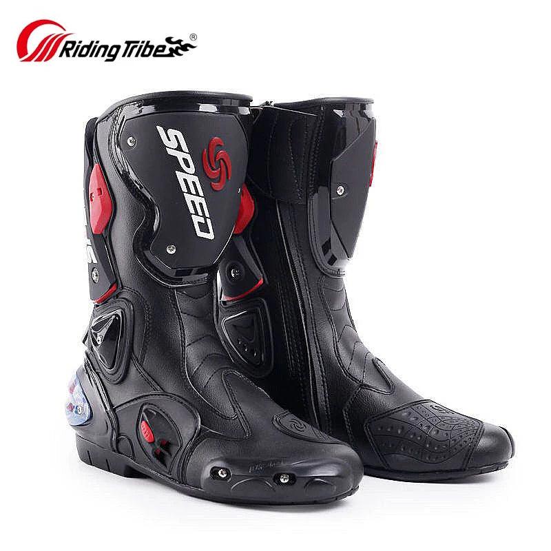 Riding Tribe Men Motorcycle Boots Moto Racing Motocross Off-Road Motorbike Motorcycle Shoes Botas Moto Riding Boots - RPM Rivals