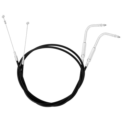 Lengthened Throttle Cable Wires Clutch Line 900 1000 1100 1200 1300 1500mm For Harley Sportster Dyna Softail Touring