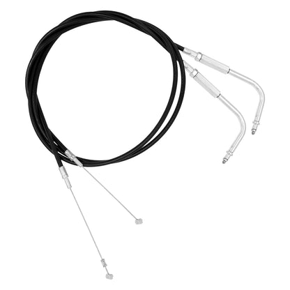 Lengthened Throttle Cable Wires Clutch Line 900 1000 1100 1200 1300 1500mm For Harley Sportster Dyna Softail Touring