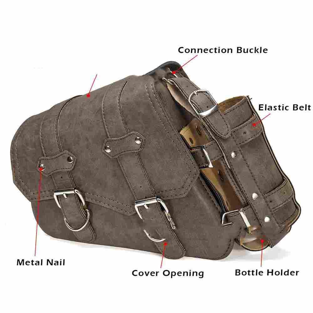 Side Saddle Bag For Motorcycle Riding - RPM Rivals