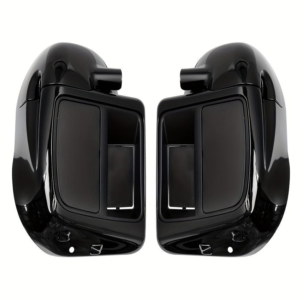 Motorcycle Gloss Black Lower Vented Leg Fairing Glove Box For Harley For Touring For Street Glide For Ultra For Road King 2014-2023 - RPM Rivals