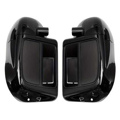 Motorcycle Gloss Black Lower Vented Leg Fairing Glove Box For Harley For Touring For Street Glide For Ultra For Road King 2014-2023 - RPM Rivals