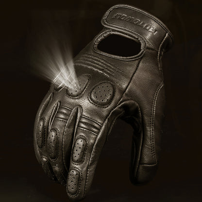 Off-road Racing Protective Motorcycle Leather Gloves